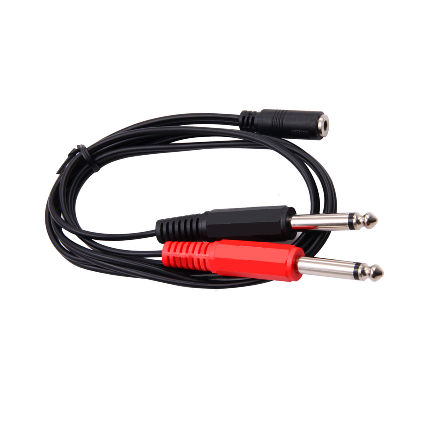 6.35 Mm Male To 2 6.35 Mm 3.5m - đánh giá và giá Audio Splitter Y