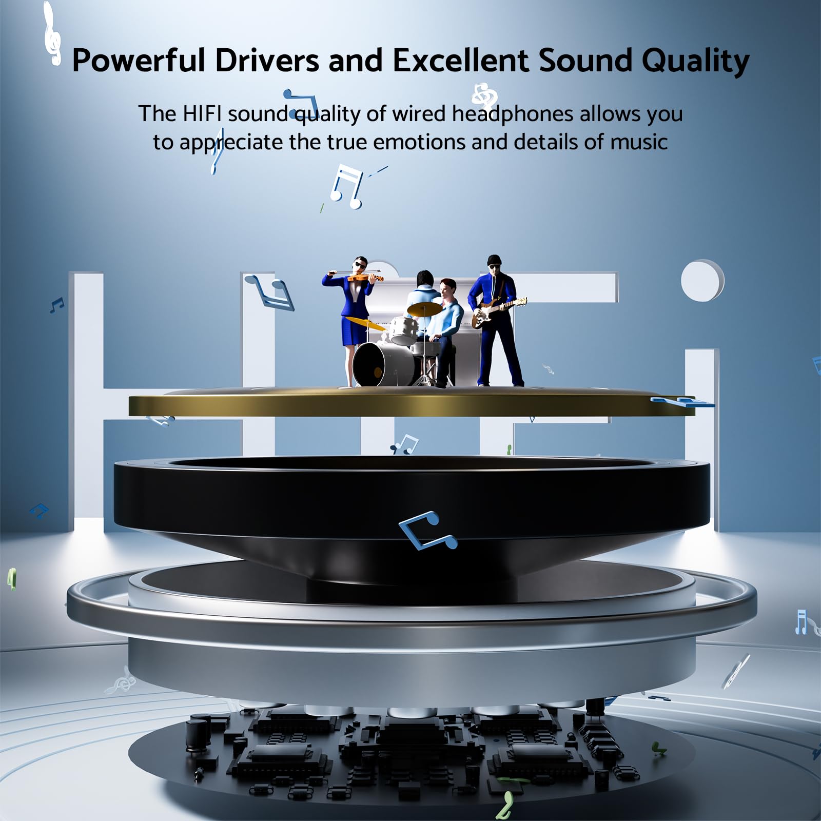 9D Bass Stereo Type C and 3.5m - đánh giá và giá Wired Earphone Mic