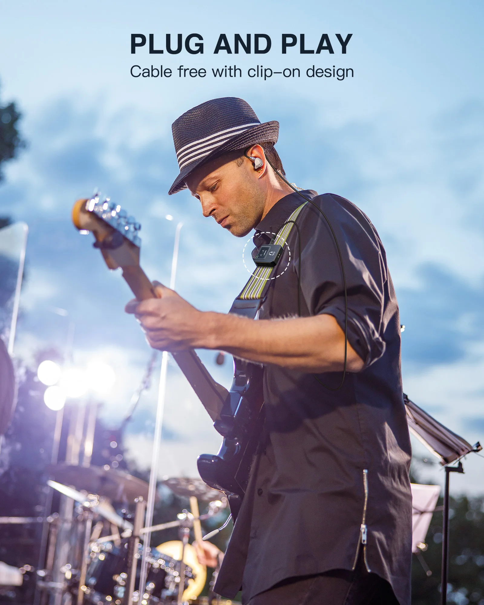 Lekato Wireless In-Ear Monitor - đánh giá và giá In Ear Monitor Iem