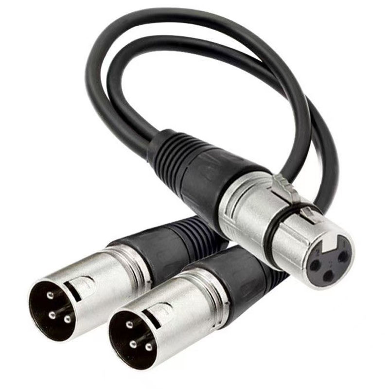 XLR Splitter Cable 3 Pin Femal - đánh giá và giá Audio Splitter Y