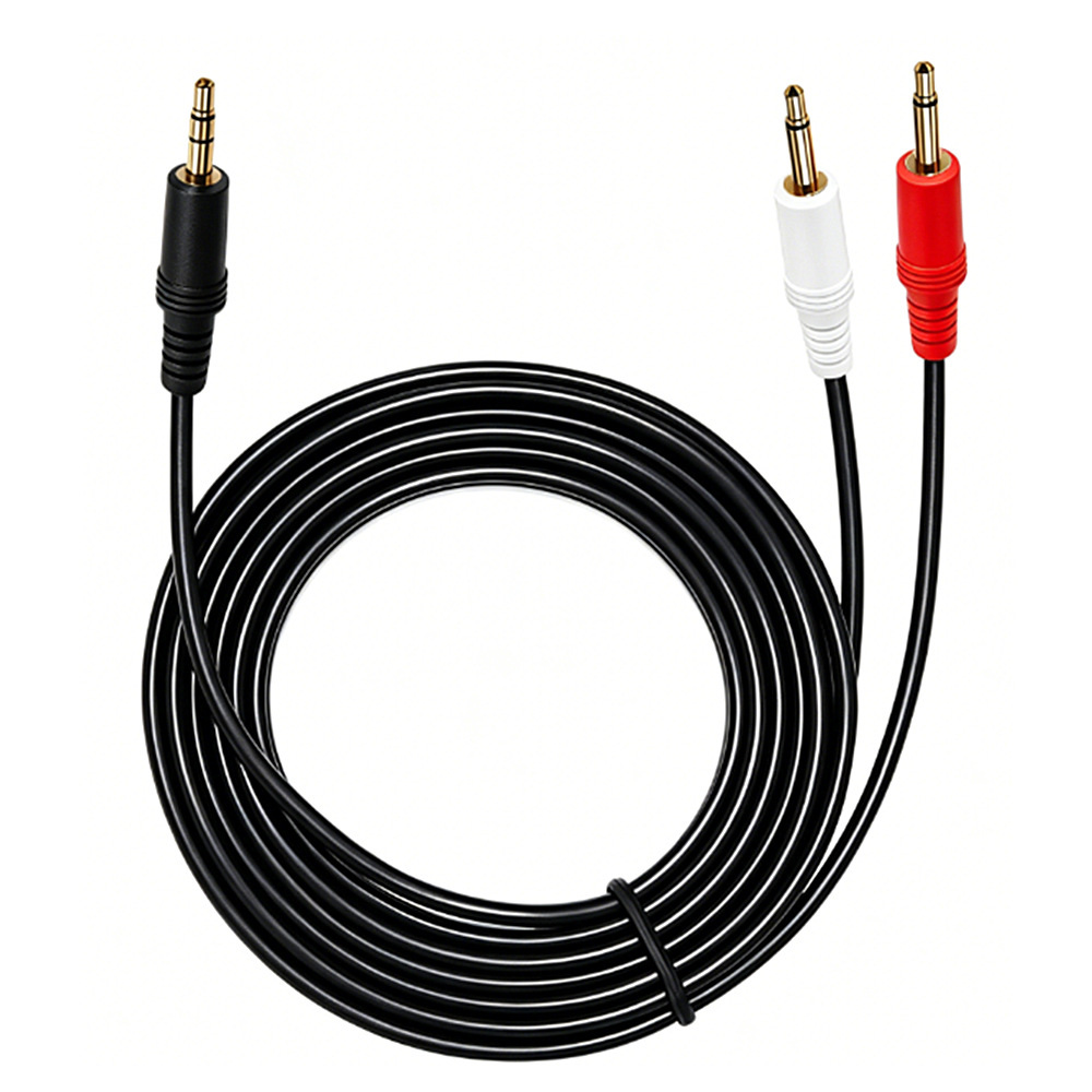 3.5mm TRS Stereo Male To Dual  - đánh giá và giá Cable Extension 3.5