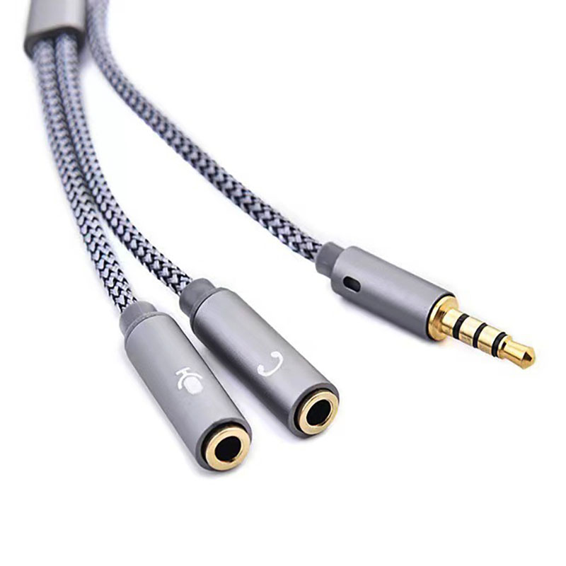 3.5mm Audio Splitter Y Jack 1  - đánh giá và giá Audio Splitter Y